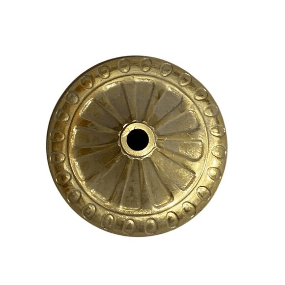 Vintage Victorian Style Ornate Solid Brass Ceiling Light Canopy